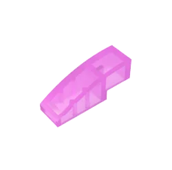 MOC PARTS GDS-657 Slope, Curved 3 x 1 compatible with lego 50950 pieces of children's toys Assembles Building Blocks Technical