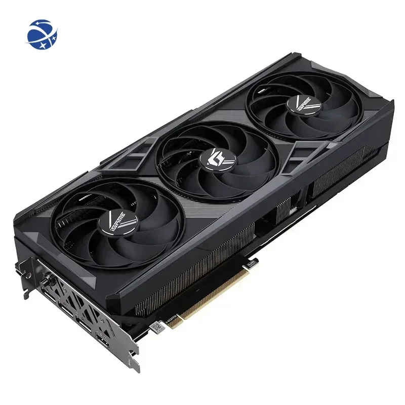 Новая цветная игровая видеокарта iGame RTX 4070 SUPER Vulcan OC GDDR6X, графический процессор RTX 4070 super