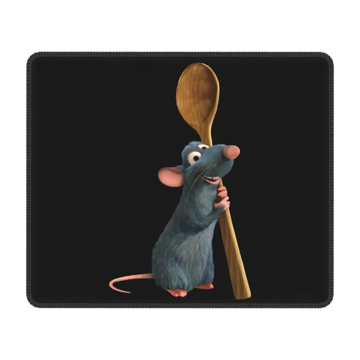 Custom Ratatouille Remy Anime Gamer Mouse Mat Non-Slip Rubber Base Lockedge Mousepad Office Desktop Mouse Pad