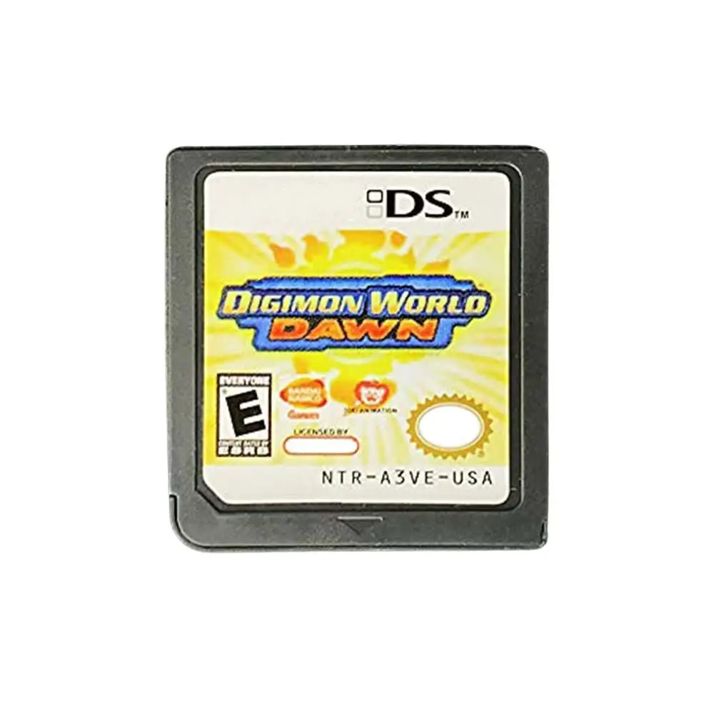 DS Game Digimon World Card Series Championship/Digimon World DS/Digimon World Dusk Video Game Console Card for NDS 3DS