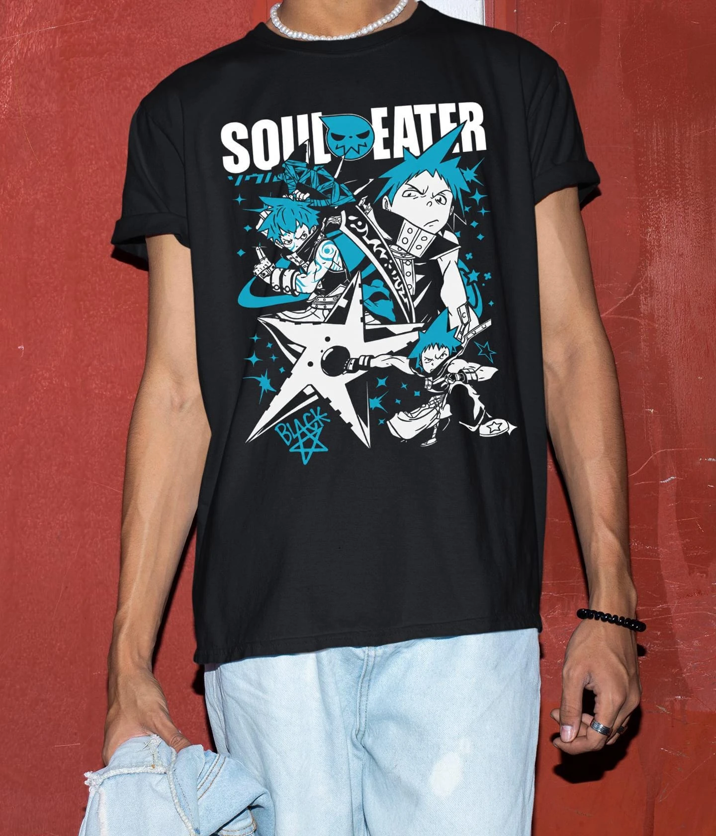 Soul Eater T-Shirt, Maka Albarn Graphic Sweatshirt, Vintage Anime Manga Hoodie Fan Gift