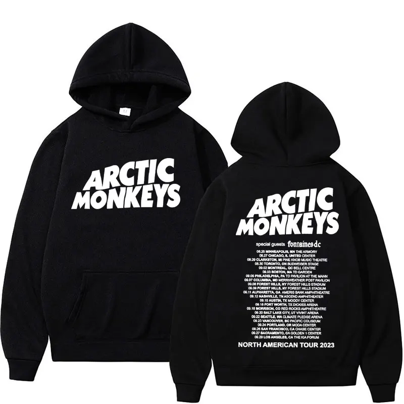 

Limited Rock Band Arctic Monkeys 2024 Album Logo Hoodies Men Women's Y2k Long Sleeve Sweatshirt Vintage Fashion Pullovers Hoodie