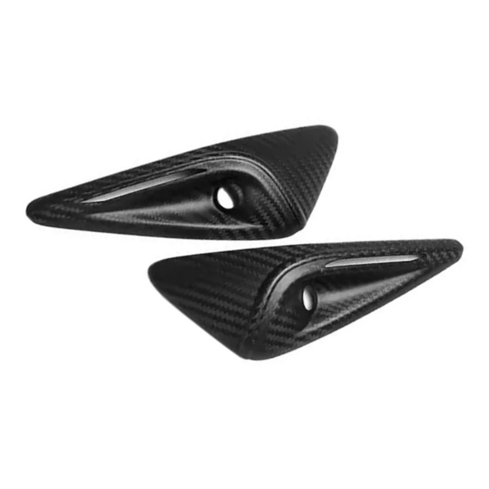 

Dry Carbon Fiber Cover for Teslal Model S 2021 2022 2023 2024 LHD RHD Exterior Accessories Front Fog Light Frame Decor Sticker