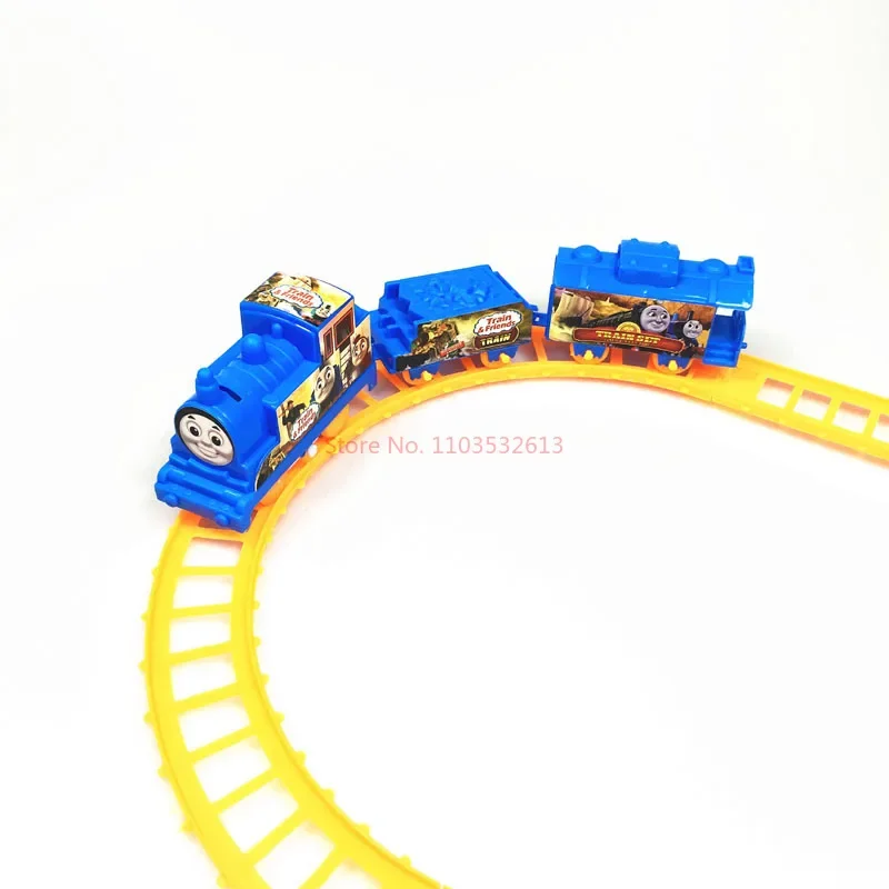 Diy Rail Car, Small Train, Children\'s Toy, Small Car, Electric Assembly Toy, Rail Car, Parent-child Interactive Toy