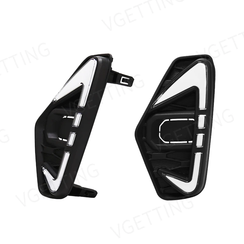 For NISSAN Navara Np300 Frontier 2020 To 2021 Waterproof Turn Signal Yellow Drl Led Daytime Running Driving Fog Lamp