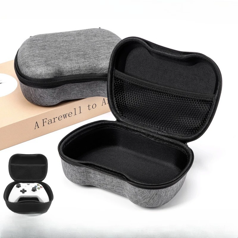 Universelle Hartschalen-Controller-Tragetasche Reise-Aufbewahrungstasche für PS4/PS5 Gamepad Stoßfeste EVA-Schutzhülle