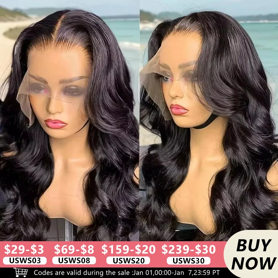 Wigs Human Hair Glueless 13x4 HD Lace Frontal Wig Body Wave Curly Remy Brazilian 13x6 Lace Front Wig Wear Go Lace Closure Wig