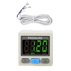 ZSE30AF SMC Digital Pressure Switch RC 1/8in Air Pressure Regulator Valve For Pneumatic Vacuum Systems Digital Controller Swtich