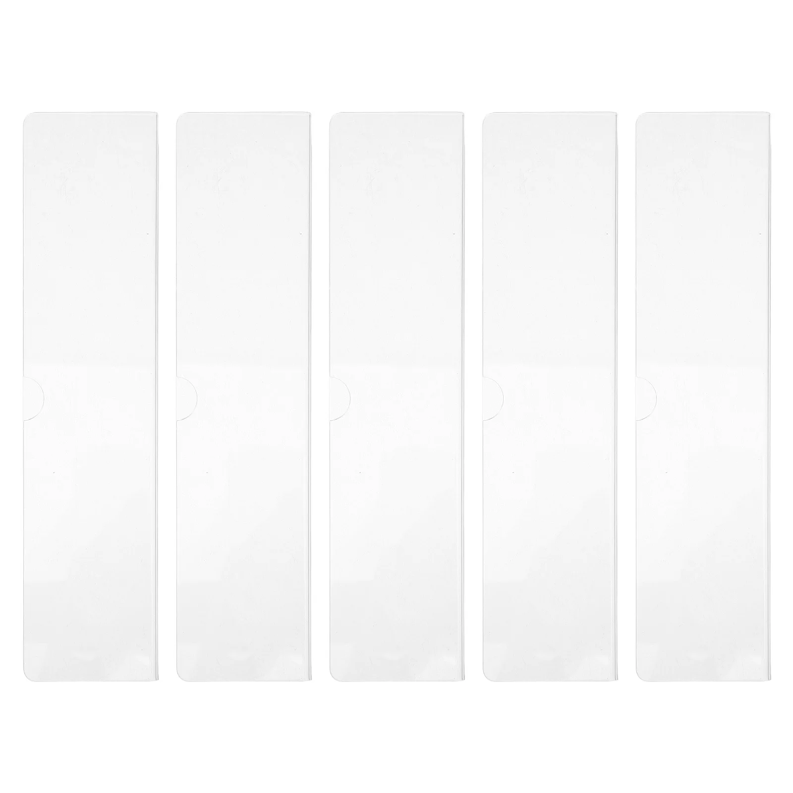 5 قطعة لوحة اسم أكريليك شفافة لألواح تسمية باب المكتب غرفة الاجتماعات علامة جدار حامل صور إطار الإشعار #3