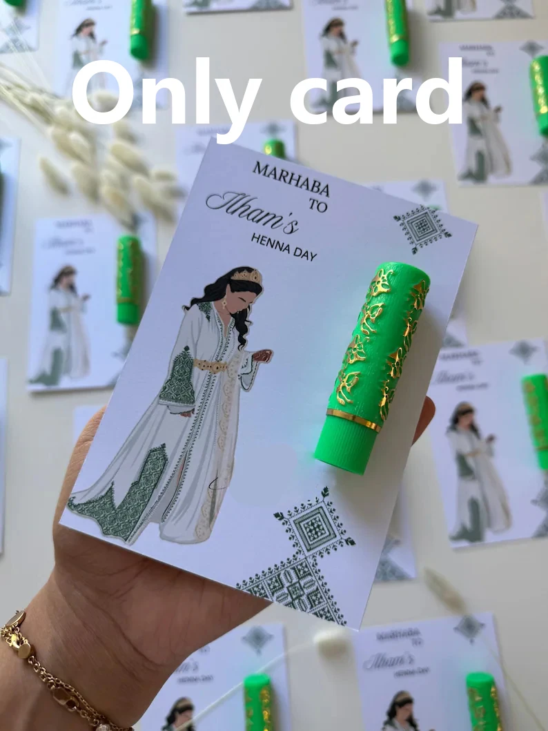 Niestandardowe zaproszenie na dzień Henny Karta podarunkowa dla gości Witamy Nocna impreza Druhna Baby Shower Bridal Spersonalizowany projekt Menu Decor DIY — zdjęcie 5