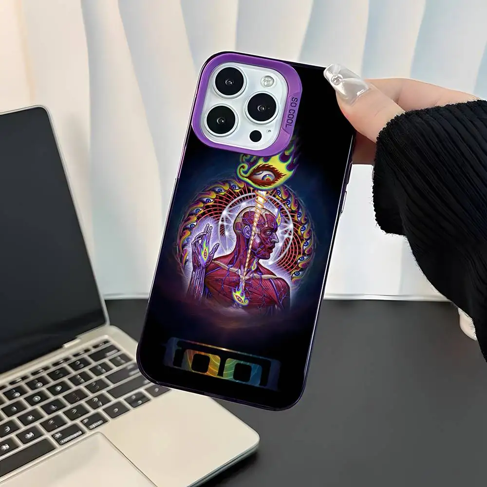 Band T-Tool For iPhone 17,16,15,14,13,12,11,Mini,Pro,E,SE4,XS,MAX Purple Shockproof Candy Matte Cover