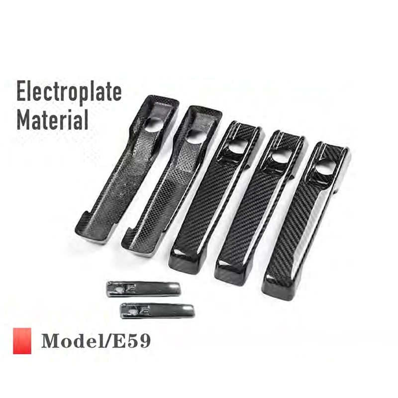 

Flyingsohigh Exterior Parts Carbon Handle Covers Car Body Kit Electroplate Material For Mercedes Benz G Class W463 2002-2016