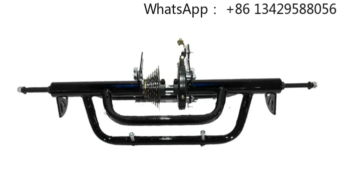 Vintage Pedal Tricycle Rear Axle Assembly Replacement Parts  for Old Style Cargo Bike Repair DIY