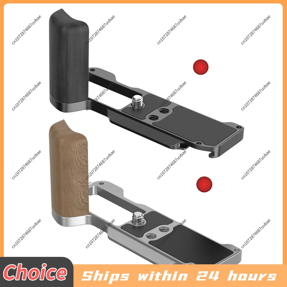 For Fujifilm XM5 Fuji X-M5 Camera Wood Hand Grip Handle Aluminum Base L Board L-Shape Mount Holder Plate Camera Accessories