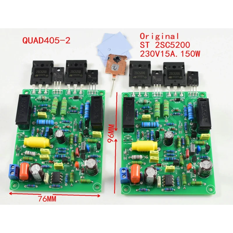 Imitation QUAD405 -2 Finished Board Stereo Channel 2 Boards