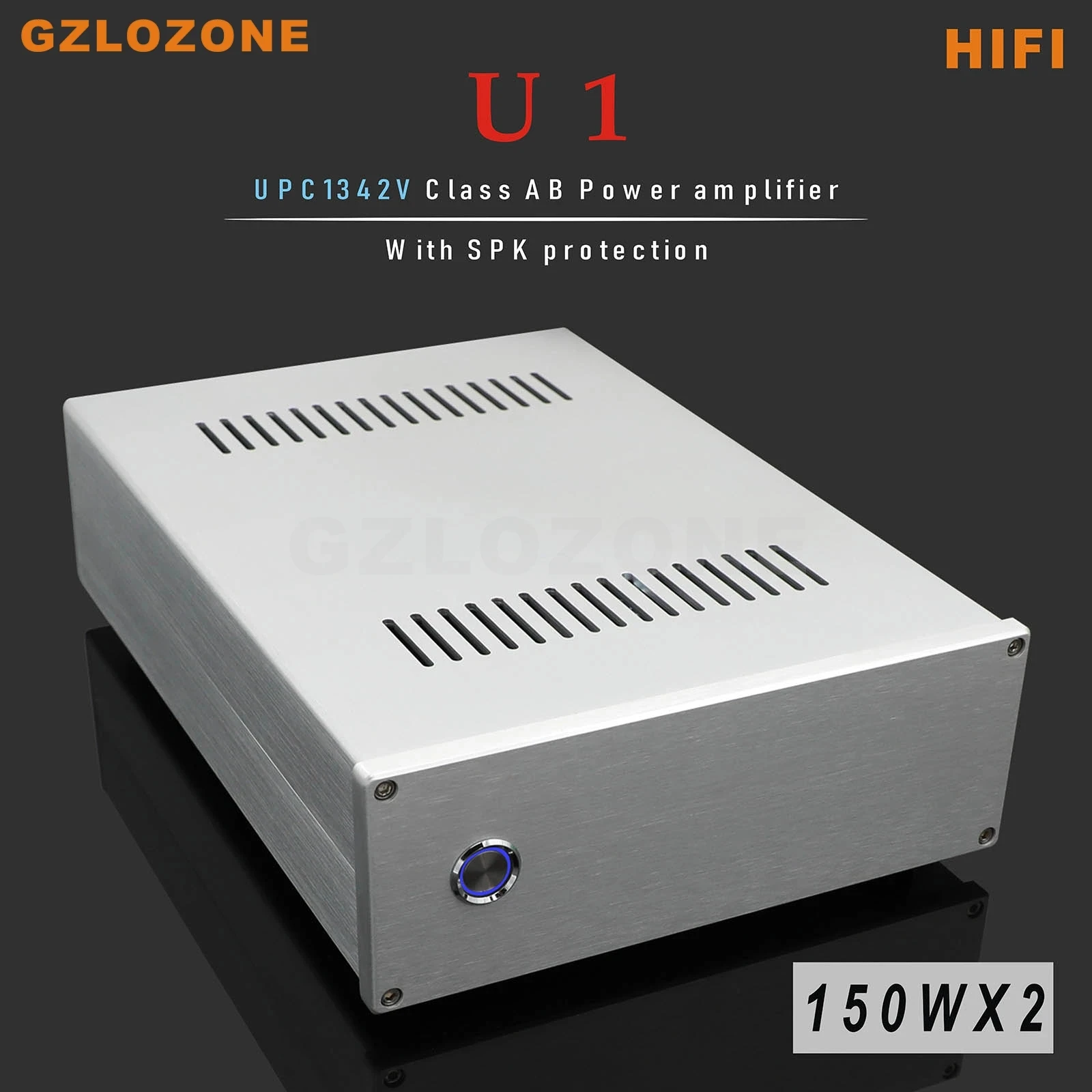 U1 Hifi Klasse Ab Eindversterker Up C 1342V Njw 0281G/Njw 0302G Versterker 150W 150W