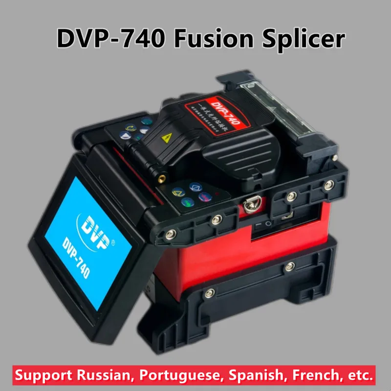 

FREE SHIPPING DVP-740 Multi-language Fiber Optic Fusion Splicer DVP-740 Splicing Machine Oringinal Quality