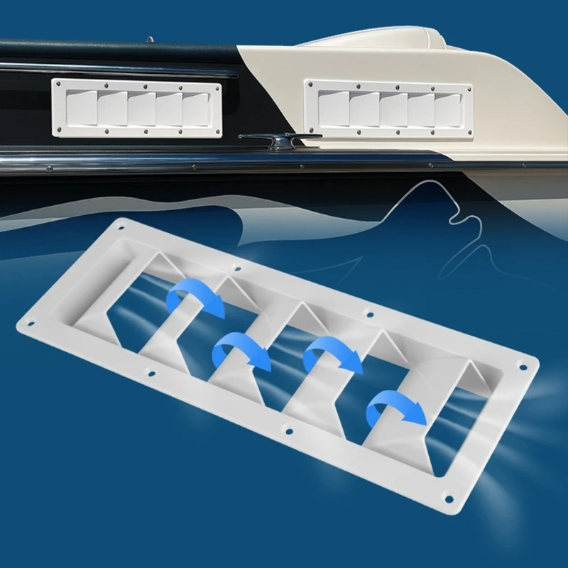 

D0UC Коррозионностойкий АБС-пластик для автодомов. Вентиляционная решетка для лодок. Простая в установке система вентиляции для