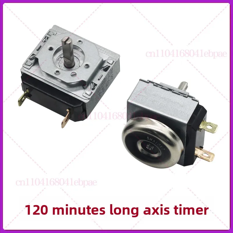 

D-Type Shaft 120 Minutes Timer Switch With Plastic Knob For Pizza Oven Disinfection Cabinet Accessories