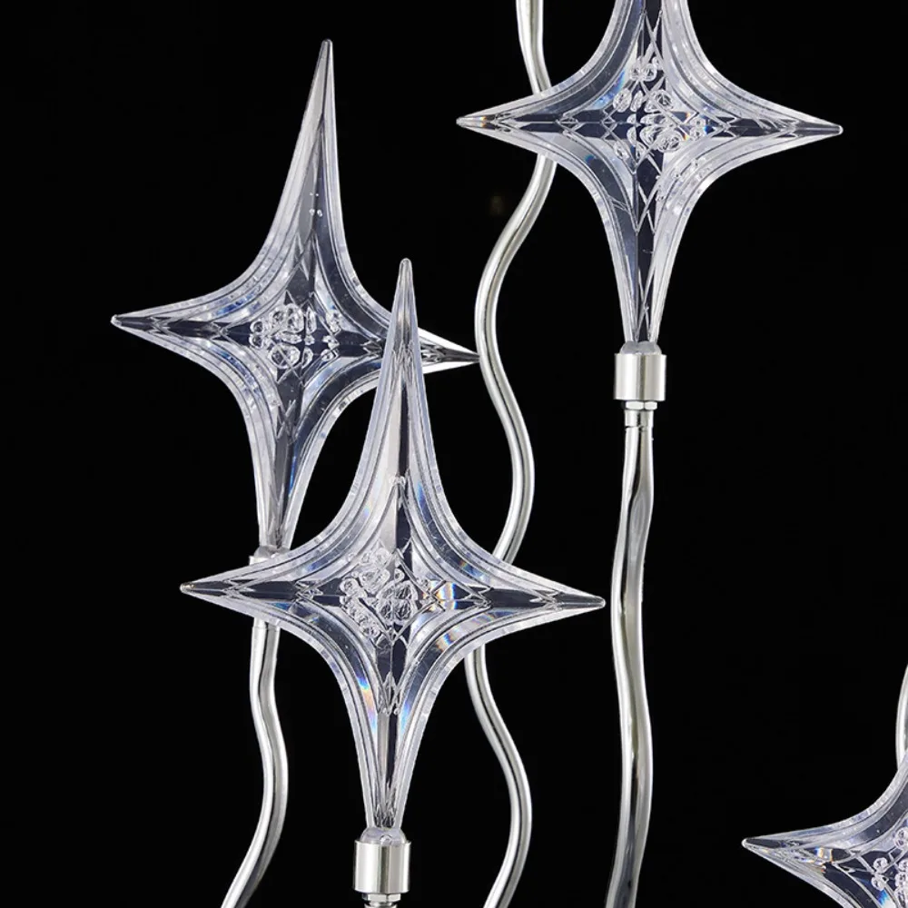 

Светодиодные светильники для свадебной сцены, декоративные светильники для прохода, 6-свечные светильники для украшения стола