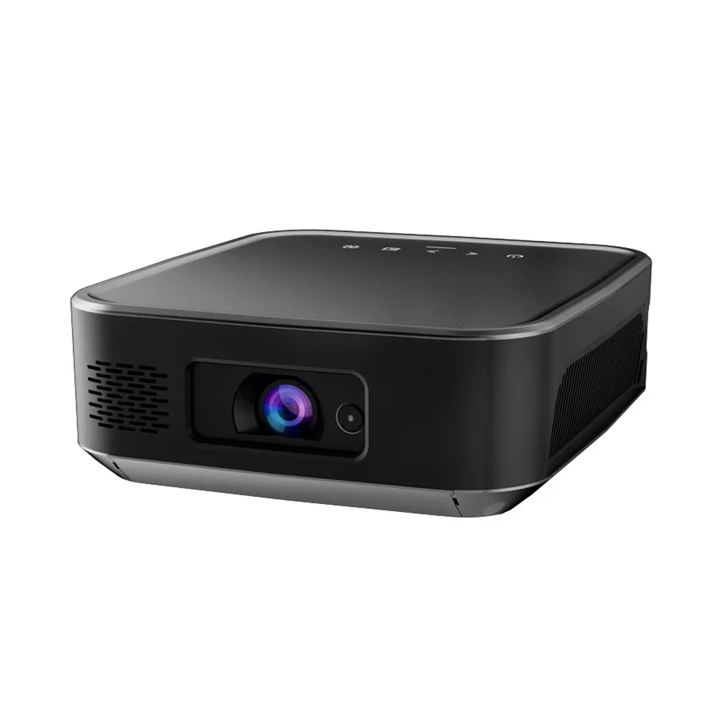 2025 S50 W11 Mini Portable Education Desk Projector with DLP 4K UST Ultra-Short Throw Home Office Cinema HD Display