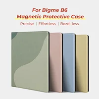 Funda Twosheep para Bigme B6, funda de 6 pulgadas con accesorio magnético, sin carcasa, función de activación/desactivación automática, Folio inteligente, color sólido, delgado