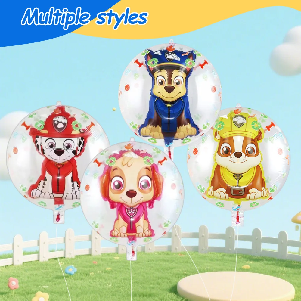 

PAW Patrol Cartoon Foil Balloon Kids Birthday Party Accessories Children's Gift Toy Aluminum Foil Inflatable Balloon Birthday