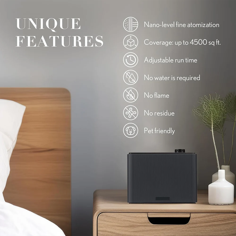 NAMSTE 4000m³ Fragrance Diffuser Smart Timing Scent Air Machine For Home Hotel Spa HVAC Aroma Diffuser Electric Air Freshener image 5