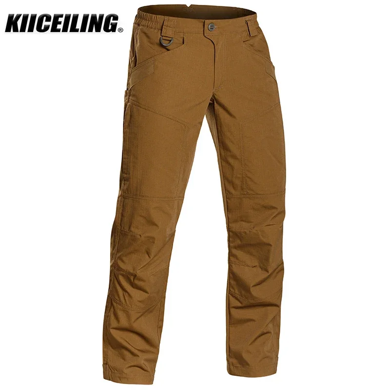 

KIICEILING MP-P40,Joggers Men,Stretch, Ripstop,Tactical Pants,Combat Pants, Hiking Pants,Cargo Pants Men,Climbing Pants,Summer