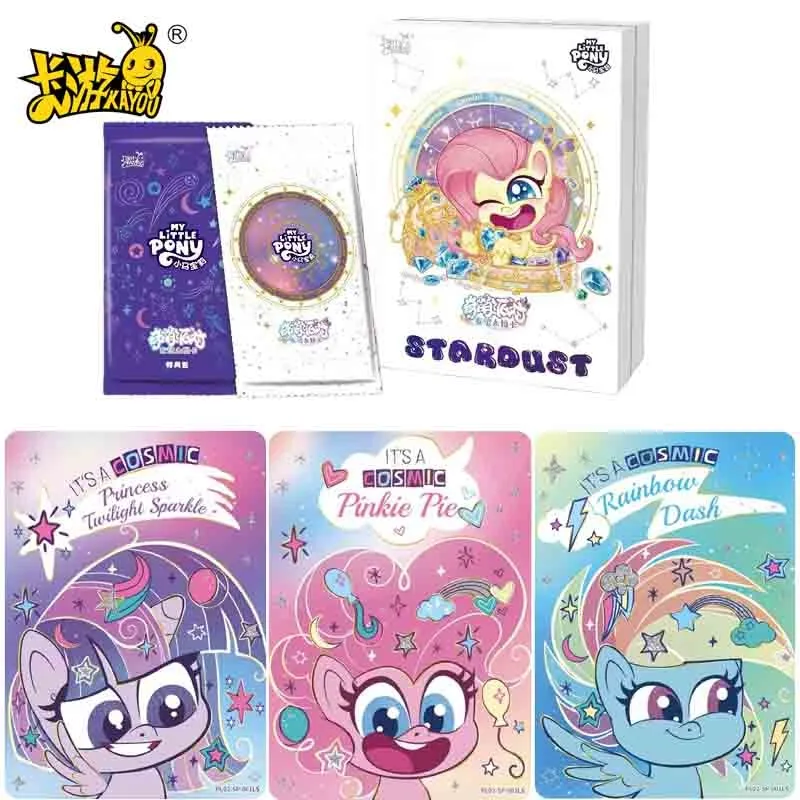 KAYOU My Little Pony Cute Party OP02 SP Collection Card Genuine Original Anime Peripheral Game Collection Card Gifts for Friends