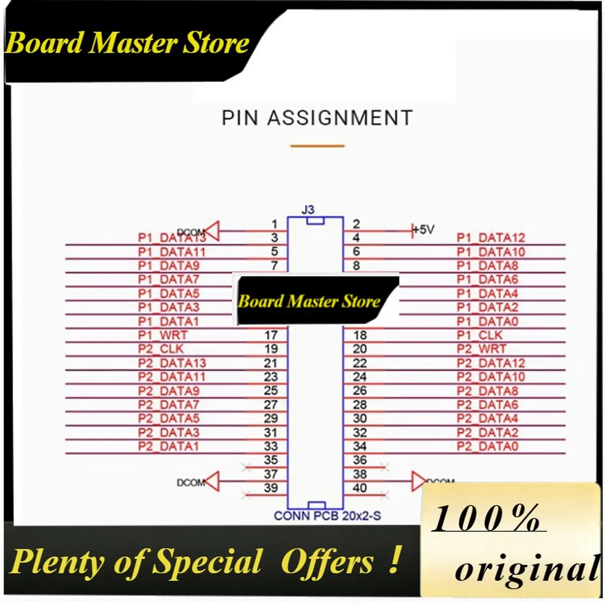 BoMaSFor ALINX AN108: AD Da Module Data Acquisition Signal Source For FPGA Board
