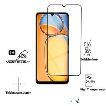 4ks tvrzeného skla pro Xiaomi Redmi 13c 12c 10c 9c NFC 12 5G 4G 10A 9A 13 12 10 9 8 AC Chrániče obrazovky Ochranná skleněná fólie 8 nejlepší prodej LCD displej s NFC pro Redmi 9c - №5