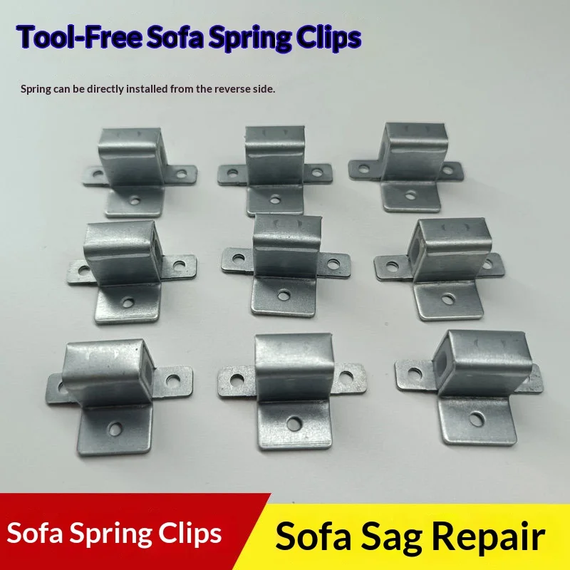 Serpentine Spring Buckle Silent Rubber Sofa Dining Chair Collapse Repair Part No Disassembly Required Installation Fix