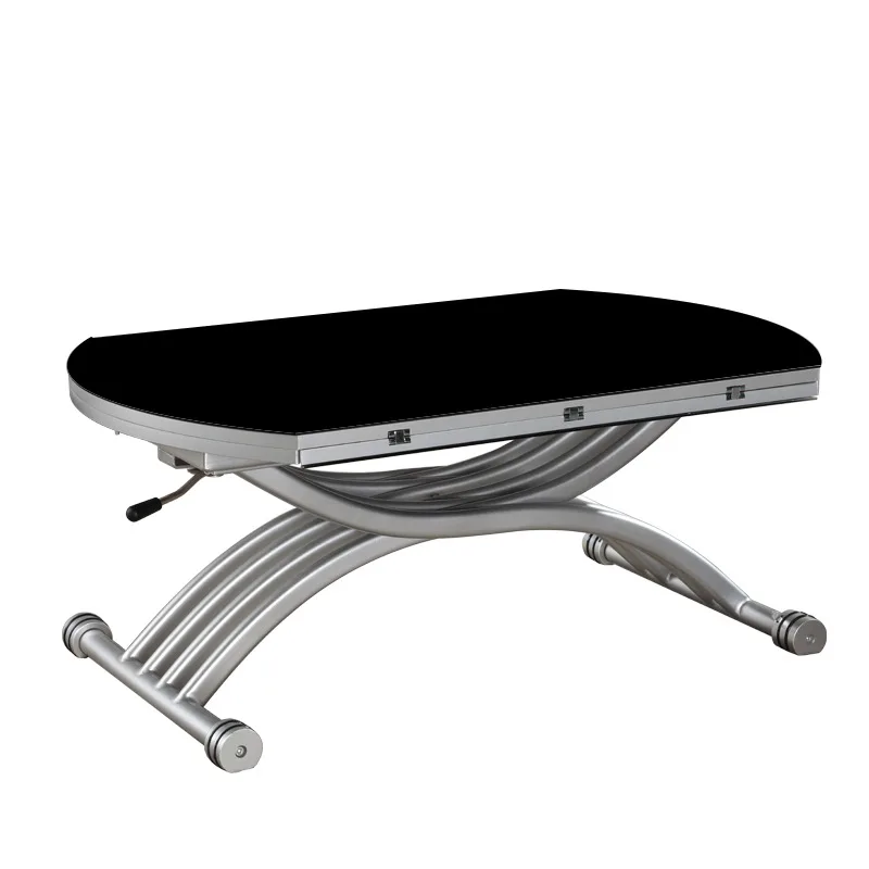 Simple modern lifting coffee table dining table lifting coffee table dining  dual-purpose small apartment