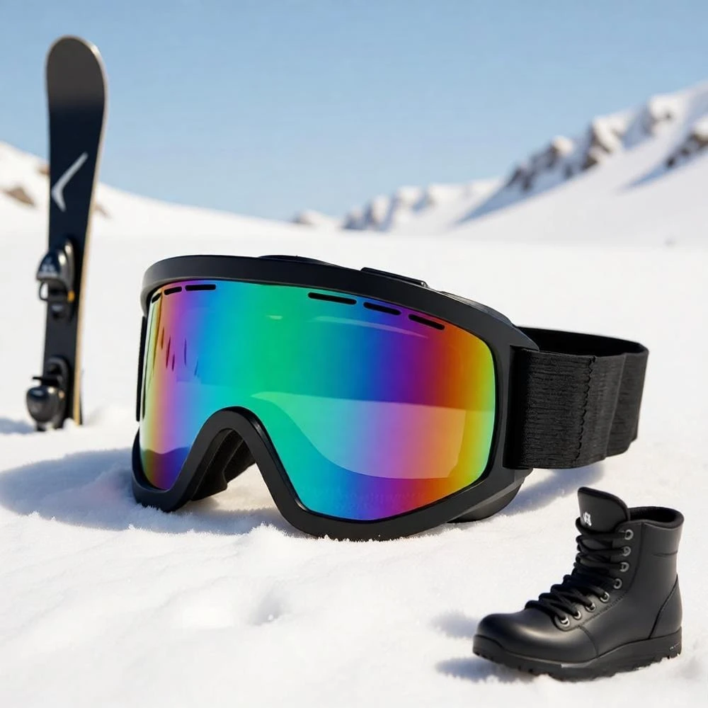 Motorcycle Protective Glasses Outdoor Sports Skiing Windproof and Dustproof Goggles Off-road Riding Cold-proof Riding Glasses