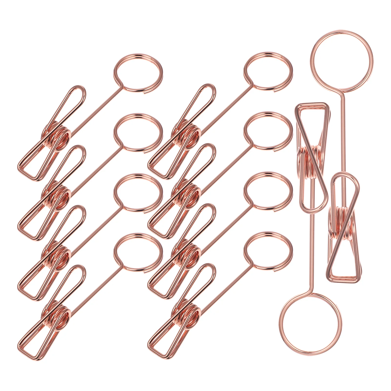 

10pcs Photo Clips For Table Place Cards Memo Display Metal Picture Holder Stand Sturdy Office Home Wedding Favors Card