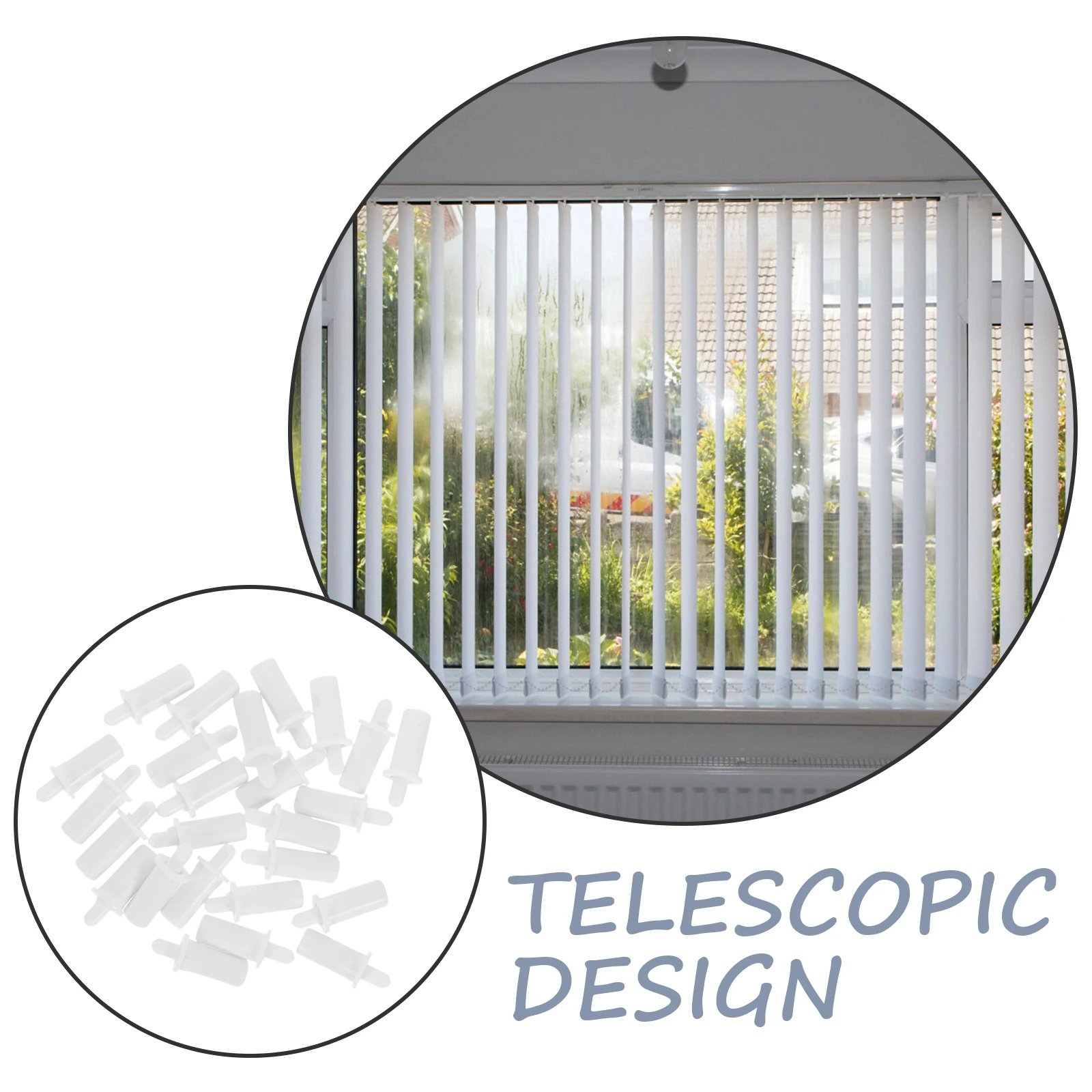 

1 set Shutter Repair Tools Blind Pin Hardware Louver Fasteners Replacement Staples Telescopic Design Store Durable