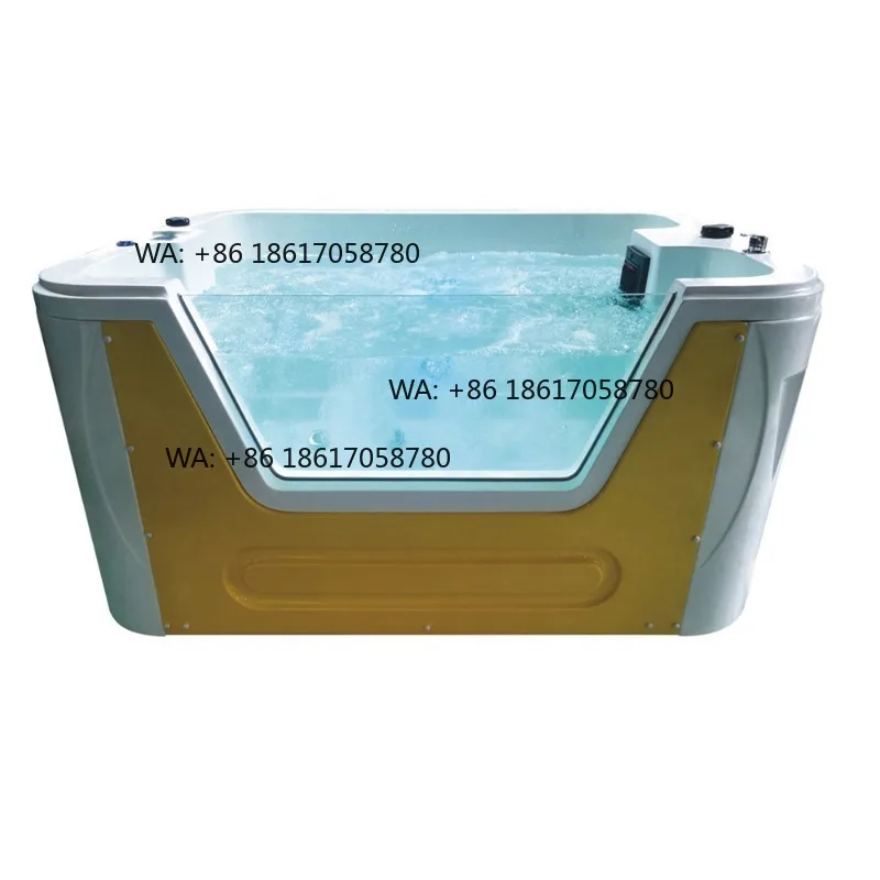 Manufacture Massage Big Spa Bubble Yellow Big Bathtub Swimming Pool Baby Bathtub