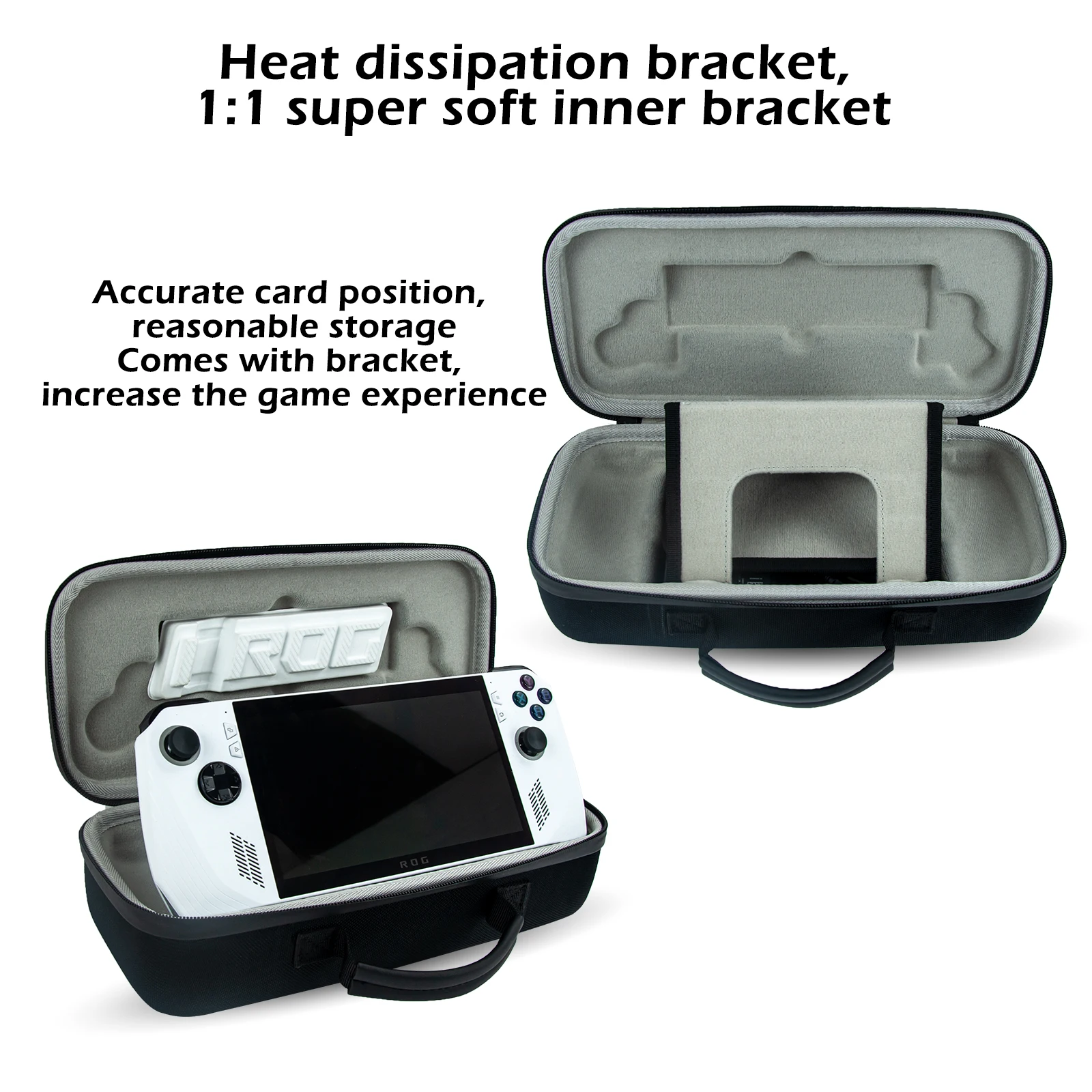 New Hard EVA Portable Carrying Case Bag Shockproof Protective Travel Case Storage Bag for Asus ROG Ally X Console Accessories