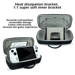 حقيبة حمل محمولة ل Asus و ROG و Ally X وملحقات وحدة التحكم وحقيبة واقية و EVA صلبة ومقاومة للصدمات والسفر والتخزين و EVA وجديد أفضل 8 حقائب ظهر Asus ROG مبيعا - رقم 5