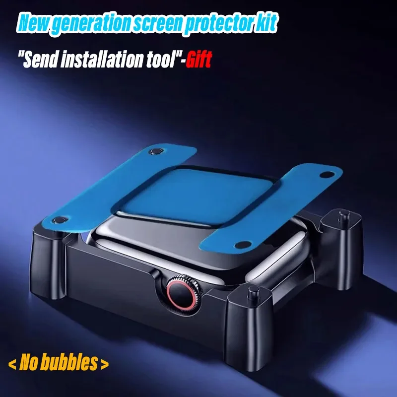 Screen Protector Install the artifact For Apple Watch Series 10 9-8-7-6 5 Se ultra-2 49mm 41 45mm 40 44mm (Not Tempered Glass)