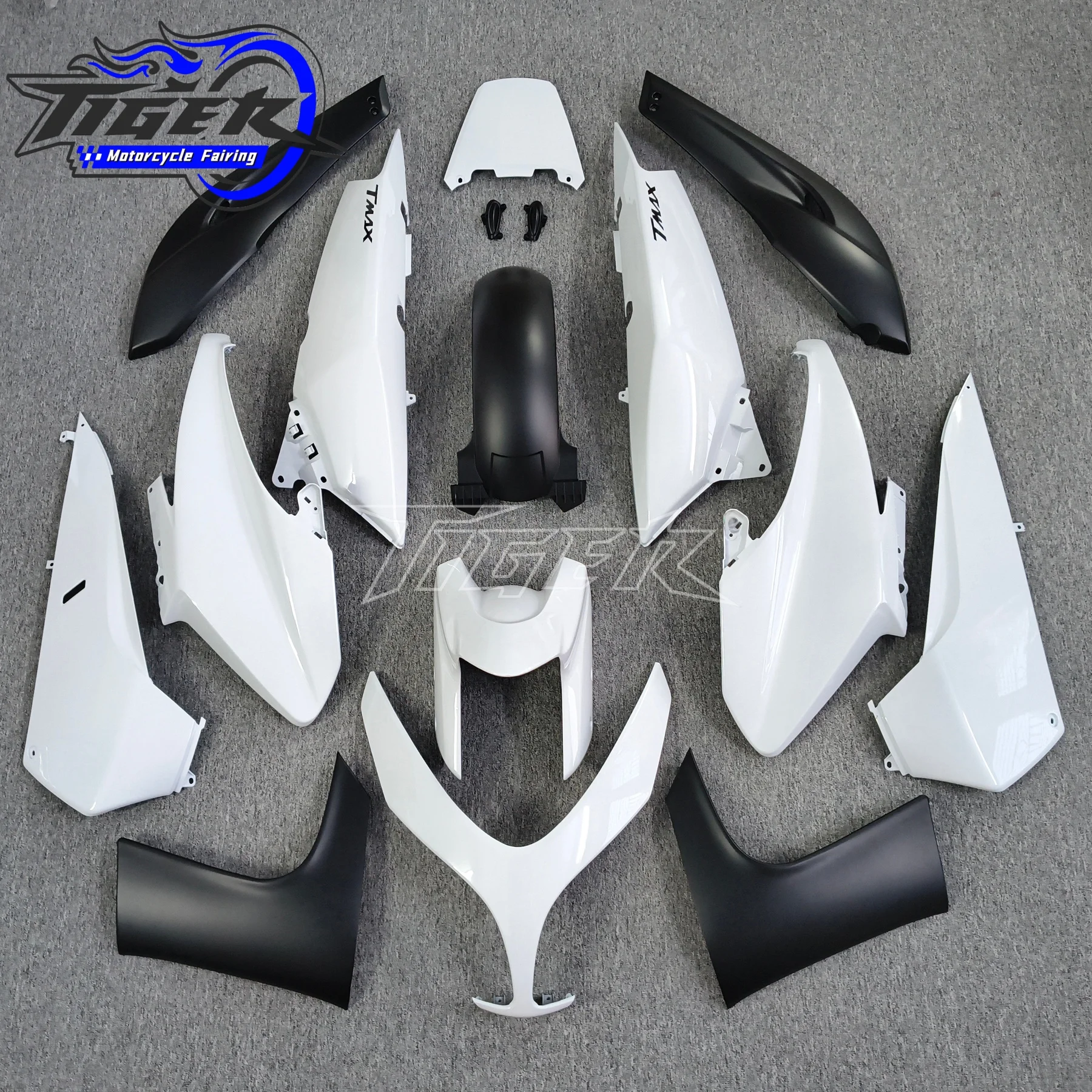 

For Yamaha T-MAX 500 08 09 10 11 set of body fairings matt black panels TMAX500 2008-2011 Motorcycle Bodywork Set