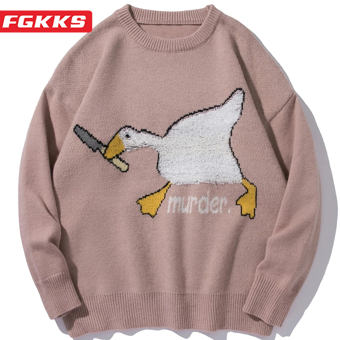 

2025 Men Sweater Fashion New Design Trending Slim Anime Top Quality Hot Selling Male Sweater Men Pullover