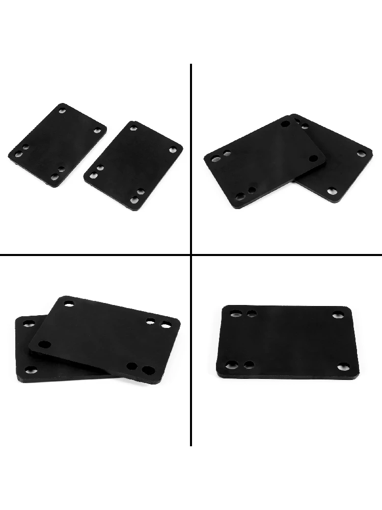 RUAI – coussinet élévateur de skateboard en caoutchouc, 1/8, 3Mm, paquet de 2