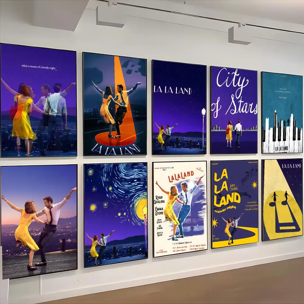 Film Musical La La Land Poster Classic Home Interior Artwork & Stylish Room Decoration
