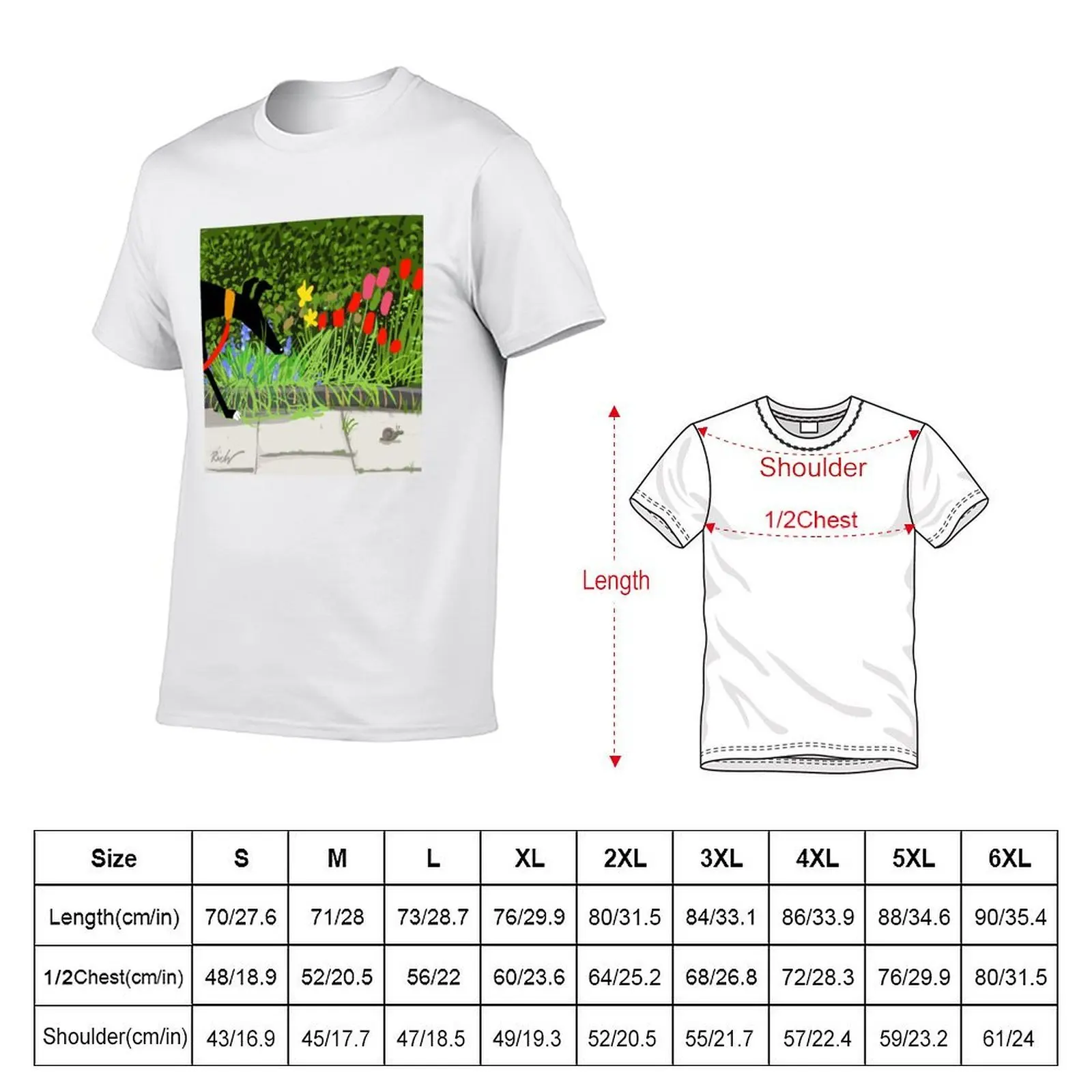 Flower Inspection Hound T-Shirt men t shirt cotton 100% t shirts for man pack cotton t shirt personalised T-shirt