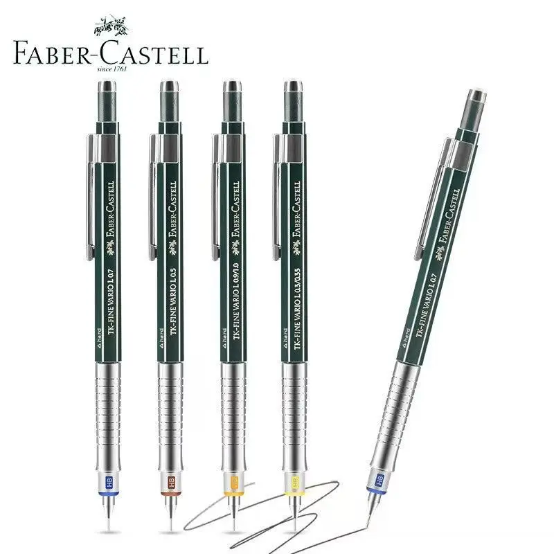 Faber Castell TK-Fine Vario Mechanical Pencils 0.35/ 0.5/0.7 /1.0mm Design Art Painting Professional Drawing Graphic Pencil
