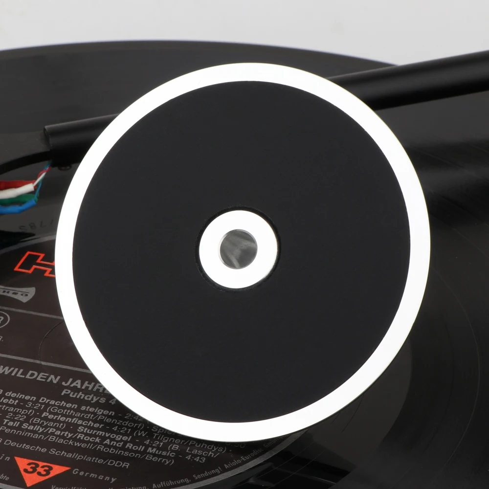 Hot sale LP Vinyl Turntable Recorder DISC Stabilizer Vibration Weight Clamp with Lever Full Aluminum Alloy CNC Silver
