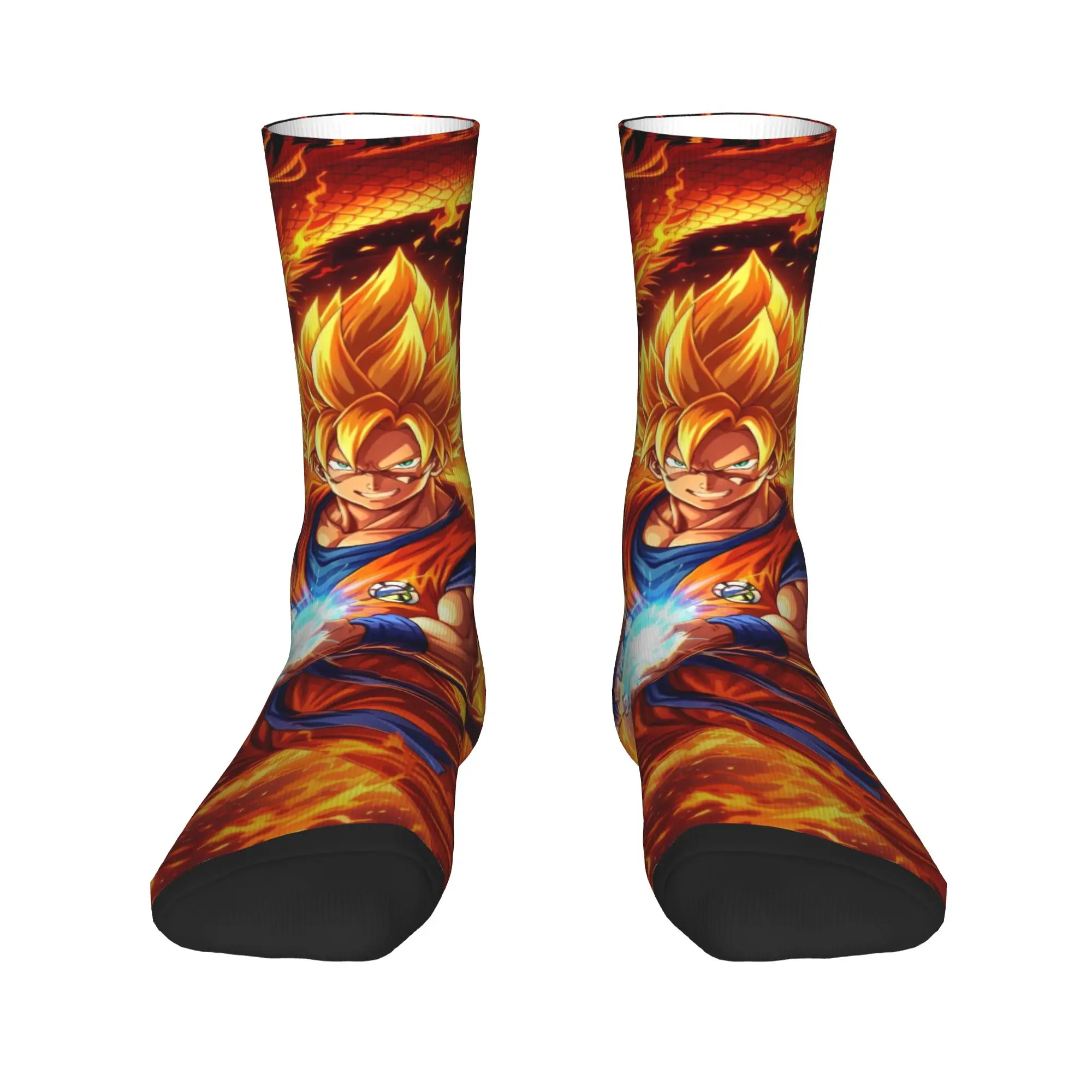D-Dragons Ball Anime Stockings  Modern Socks Unisex Men Medium Soft Socks Autumn Outdoor Sports Design Anti Sweat Socks Gift