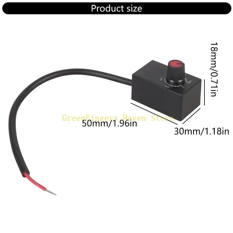 F68D Miniature 0-10V Dimmer Device For Precise Light Control In Various Setting